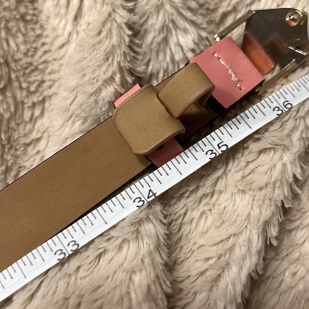 KATE SPADE ♠️ Pink Sugar Spade Thin Belt - Picture 9 of 9